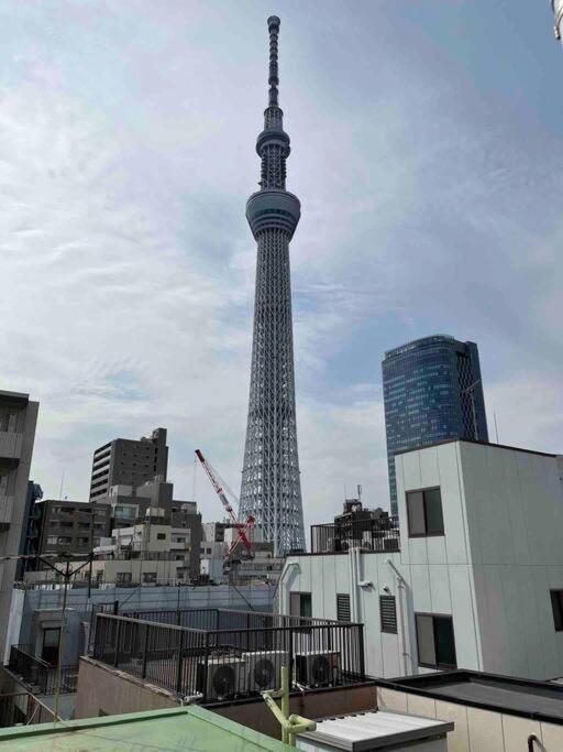 東京都203 Oshiage Sta 3Mins Walk! Wi-Fi Elevator 4Paxアパートメント エクステリア 写真