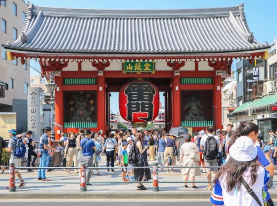 東京都203 Oshiage Sta 3Mins Walk! Wi-Fi Elevator 4Paxアパートメント エクステリア 写真