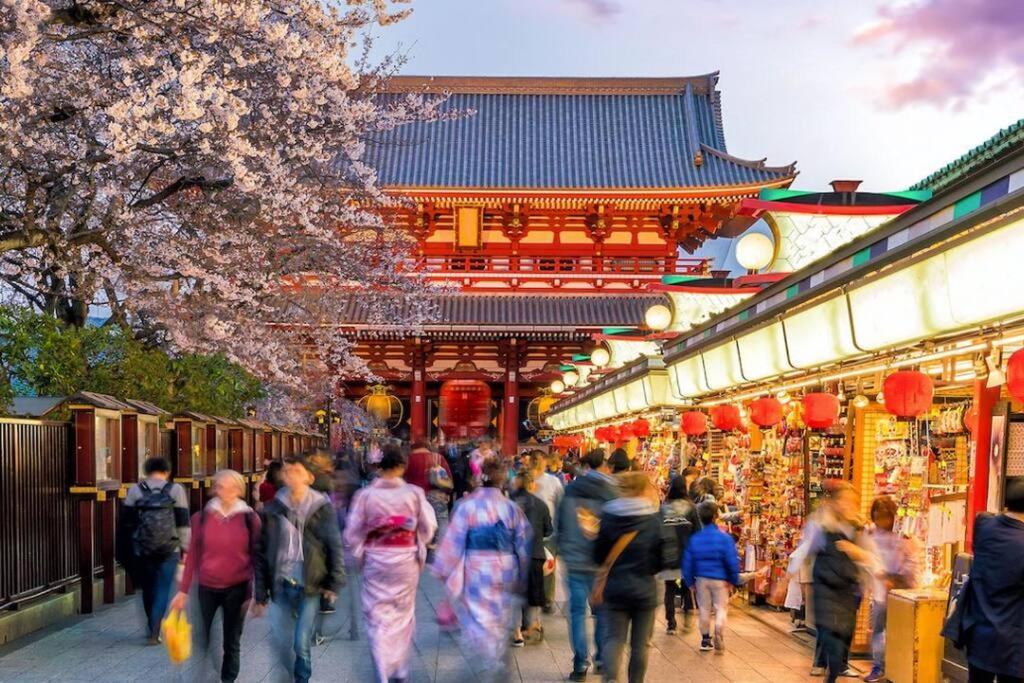 東京都203 Oshiage Sta 3Mins Walk! Wi-Fi Elevator 4Paxアパートメント エクステリア 写真